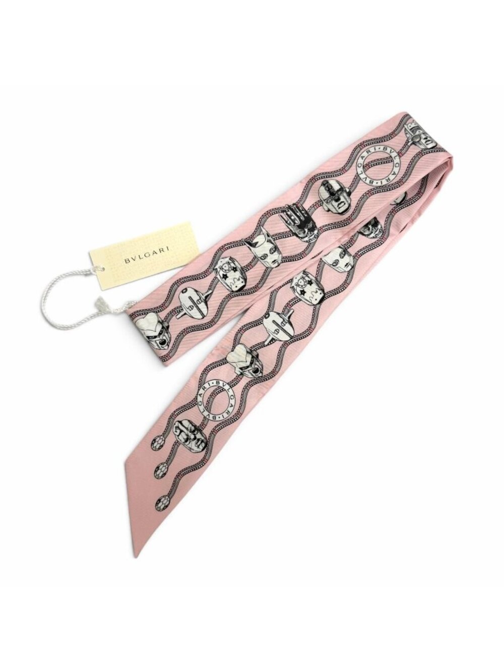 Bvlgari Sherry Silk Hirohiko Araki Jo's Bizarre Adventure Killer Queen Scarf